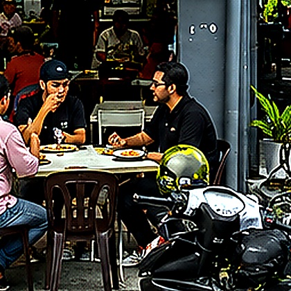 Avatar pelanggan sebenar