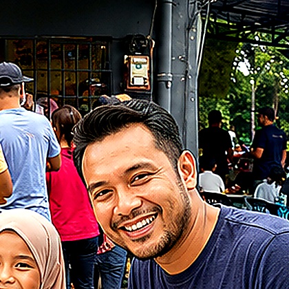 Avatar pelanggan sebenar