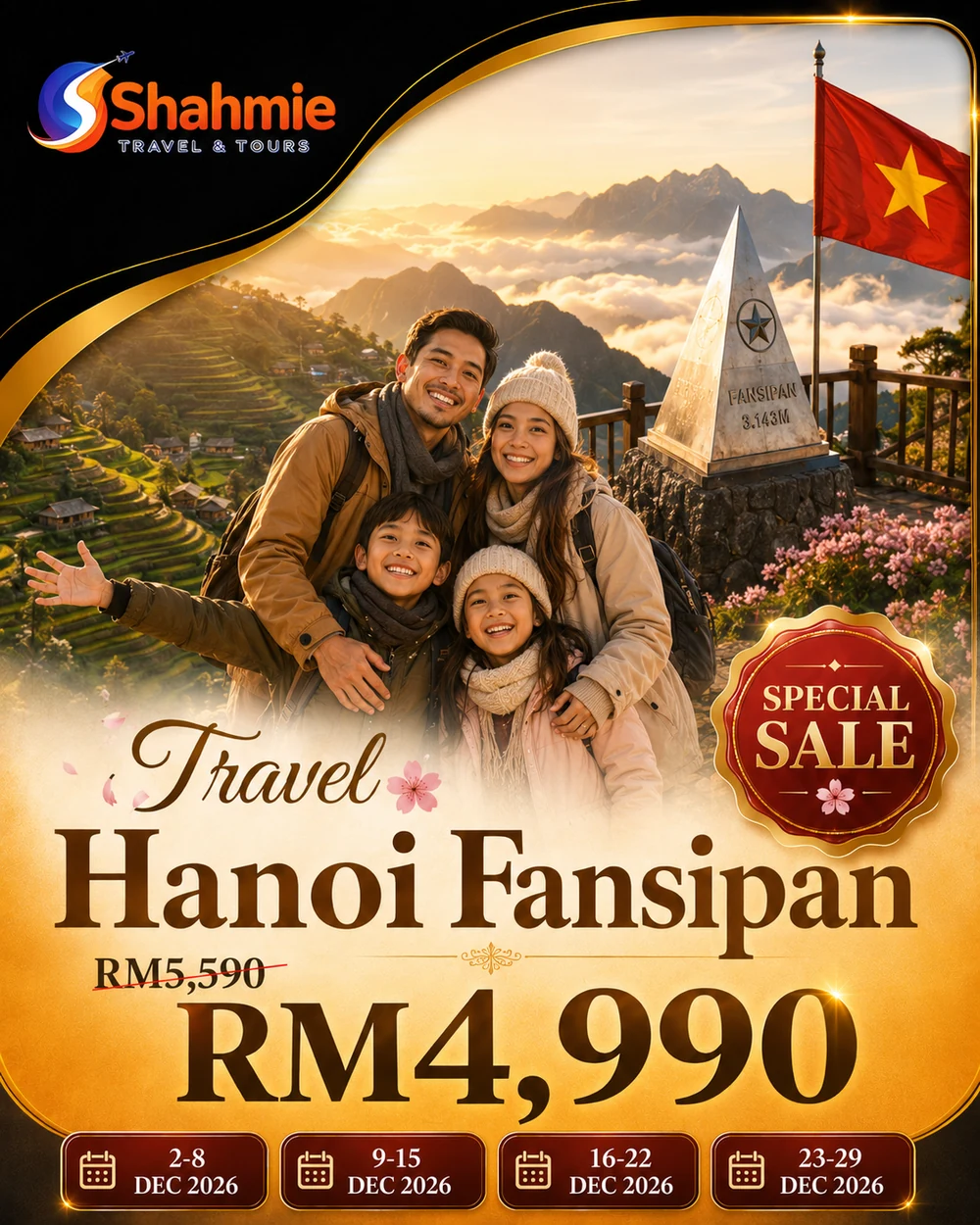 Poster Hanoi Fansipan
