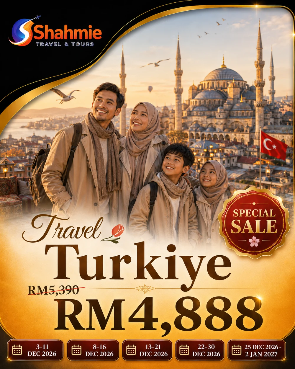 Poster Travel Türkiye